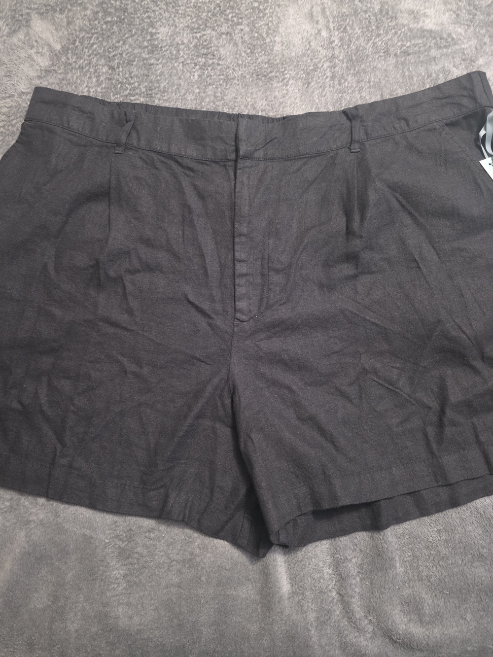 Terra & Sky Black Women's Shorts